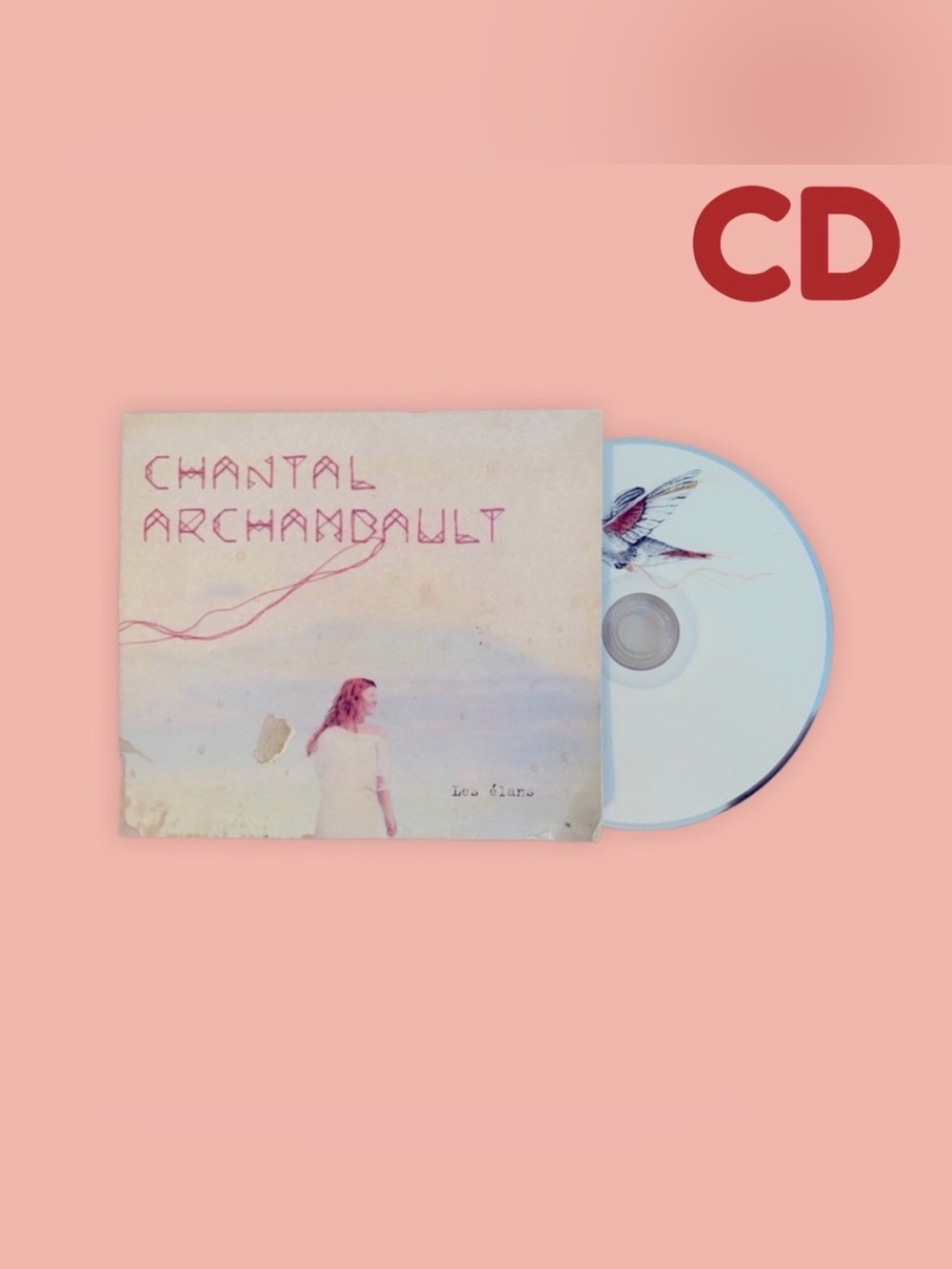 💿2/12$ 👍GUC CD original pocket. Chantal Archambault Les Élans FR⚜️